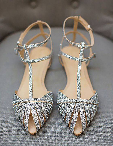 مدل های جدید کفش مجلسی پاشنه تخت زنانه